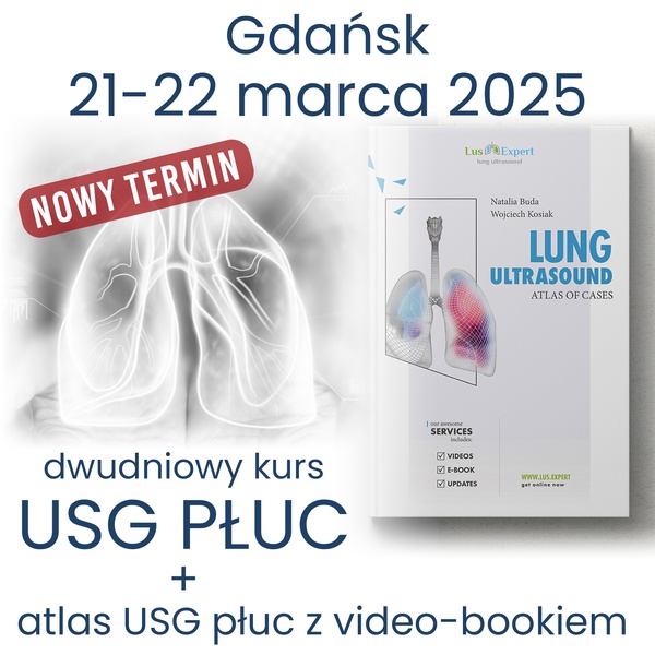 KURS USG PŁUC + Atlas anglojęzyczny z video-bookiem